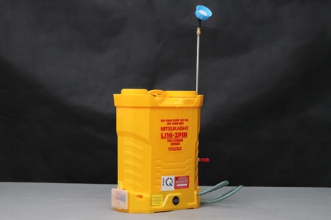 Máy phun thuốc trừ sâu, côn trùng điện MITSUKAISHO Li16-pin Vàng Pin lithium 12V8Ah