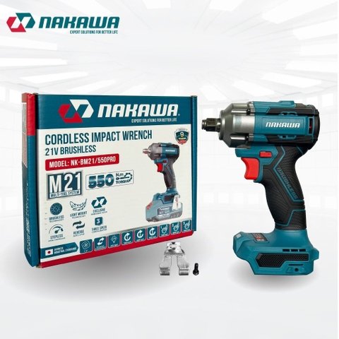 Máy siết bu lông pin NAKAWA NK-BM21/550PRO