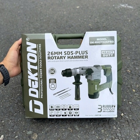 Máy khoan đục 2 chức năng DEKTON DK-RH2702XPRO 1050W