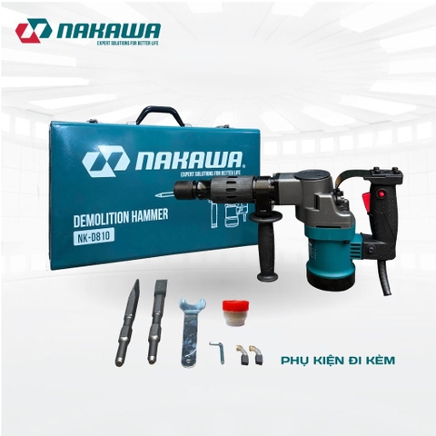 Máy đục bê tông NAKAWA NK-D810