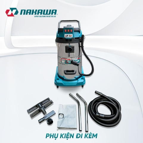 Máy hút bụi công nghiệp NAKAWA NK-VC5180 (5Kw-80L)