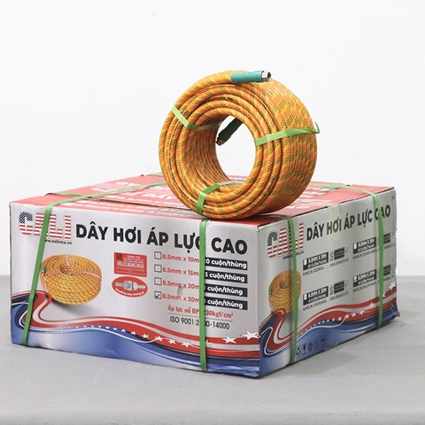 Ống nhựa PVC CALI 8.5mm x 10m Vàng