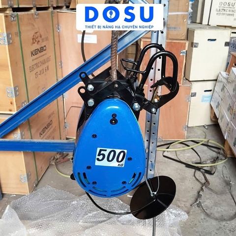 Tời điện DOSU SK500 500kg 30m 220V nhanh