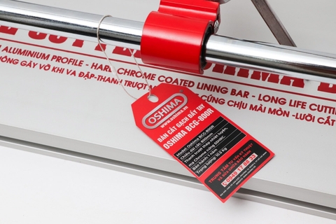 Bàn cắt gạch đẩy tay OSHIMA BCG-800R Bạc