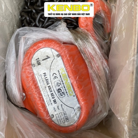 Pa lăng xích kéo tay KENBO KB10T-5M 10 tấn