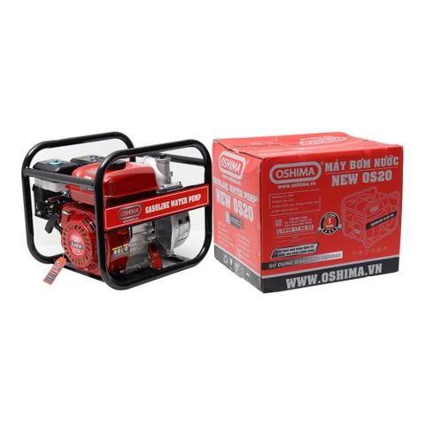Máy bơm nước OSHIMA NEW OS20 5.5HP Đỏ-đen 2