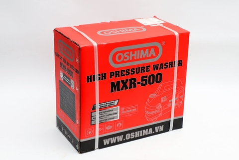 Máy xịt rửa Oshima MXR500 2.5kW Đỏ Điện 1 pha