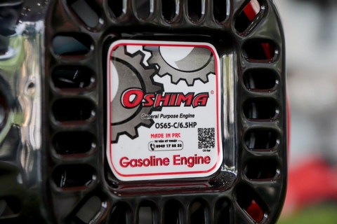 Động cơ nổ Oshima OS65-C 6.5HP Đỏ 4 thì
