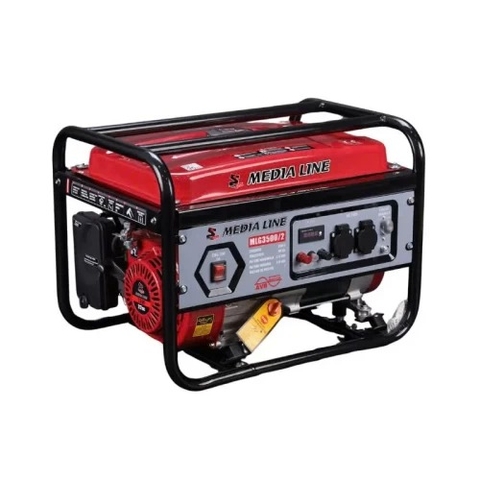 Máy Phát Điện Chạy Xăng 3Kw Media Line MLG3500/2