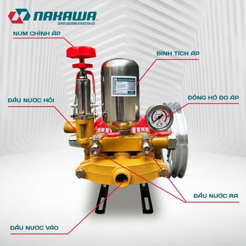 Đầu phun áp lực NAKAWA NK2244 (1.5 – 2.0HP)