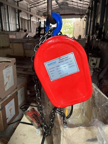 Pa lăng xích điện SANKYSU DHS1T 5m 800kg