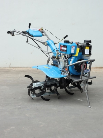 Máy Xới Đất Chạy Dầu Huqama KM173S (Động cơ dầu KAMA - chuyển hướng)