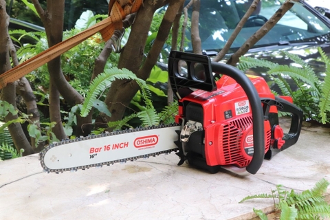 Cưa xích OSHIMA CX-4000 40cc Đỏ-đen