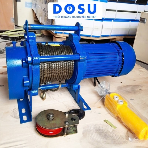 Tời điện DOSU KCD500/1000-60m 220V 100/200kg