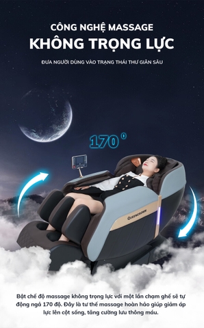 Ghế massage Queen Crown QE 66 Pro