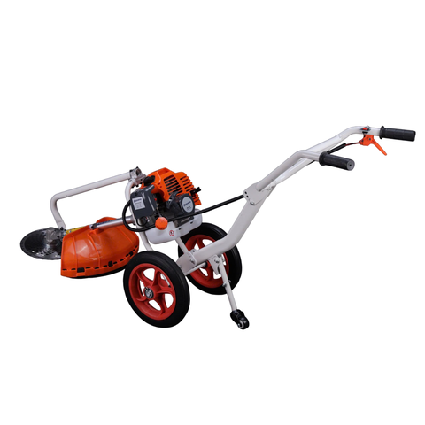 Máy cắt cỏ có tay đẩy Husvana HV-520 cam xám