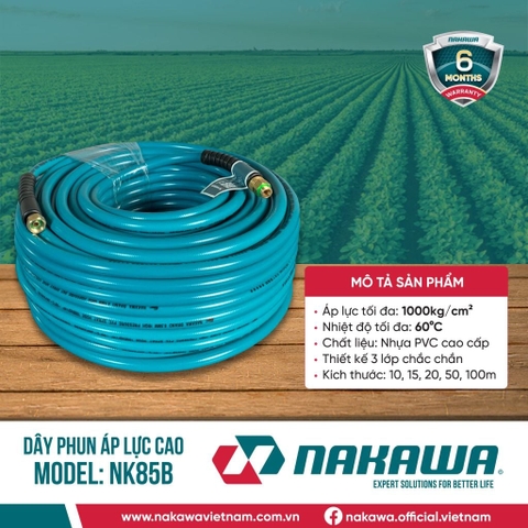 Dây phun áp lực cao NAKAWA NK85B