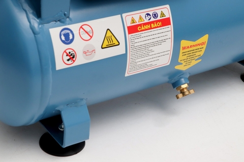 Máy nén khí Mitsukaisho 12-1.5 1.5HP Xanh dương Điện 1 pha (Không dầu,nhanh,dây đồng)