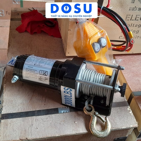 Tời ắc-quy DOSU ATV4500LBS 24V 2041kg 8m