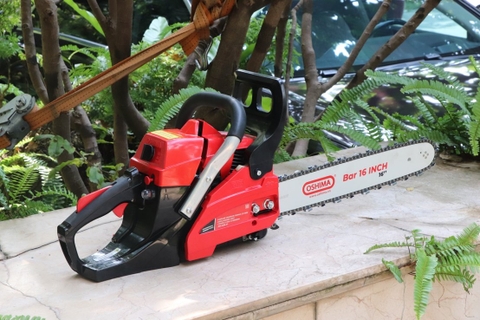 Cưa xích OSHIMA CX-4000 40cc Đỏ-đen
