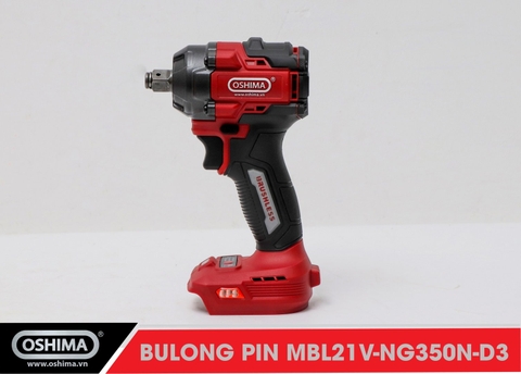 Mở bu lông pin lithium Oshima MBL21V-NG350N-D3 (Thân Máy)