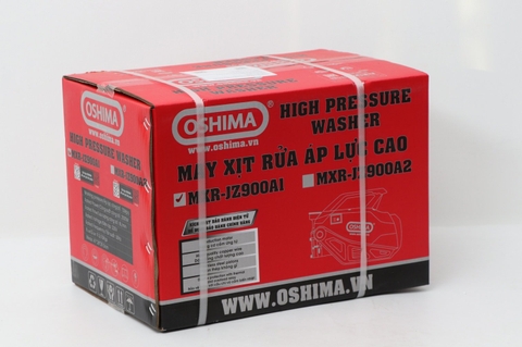 Máy xịt rửa Oshima MXR-JZ900A1 2.5kW Đỏ Điện 1 pha