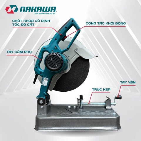 Máy cắt sắt NAKAWA NK-CM356 2800W