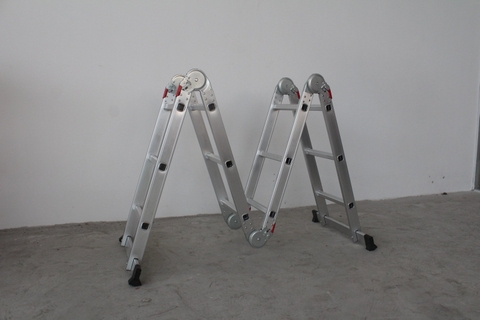 Thang nhôm xếp Oshima T4D-3 Xanh đậm (4 đoạn, 3 bậc)