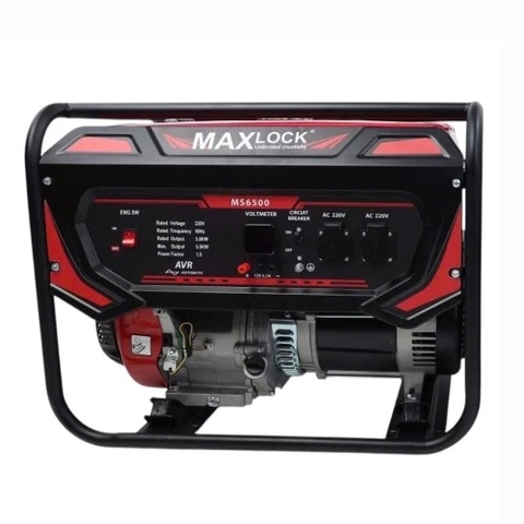 Máy Phát Điện Chạy Xăng 5Kw Maxlock MS6500
