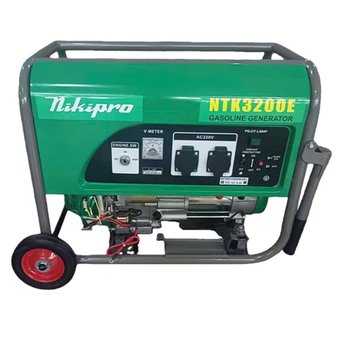 Máy Phát Điện Chạy Xăng Niki Pro NTK3200E Đề