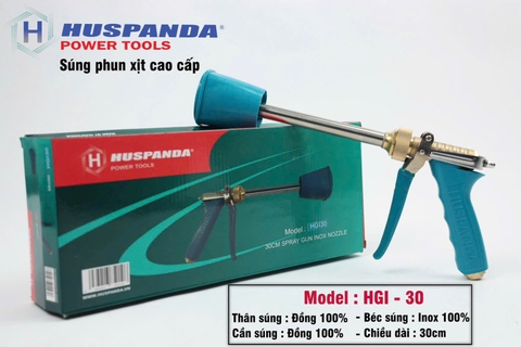 Súng xịt Huspanda HGC30I (CERAMIC - Cần súng INOX)