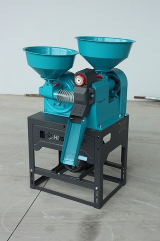 Khung, cối xát nghiền gạo Huspanda HNF-4JX  (Ko Motor - Không sàng lọc sạn rung)