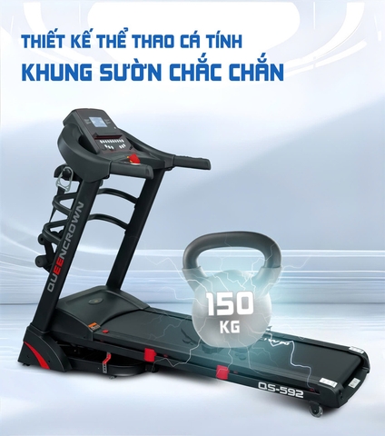 Máy chạy bộ Queen Crown QS592