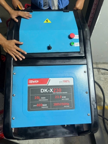 Máy Xịt rửa công nghiệp 600Bar DDeko DK-X230 ( 3 pha 23Kw )