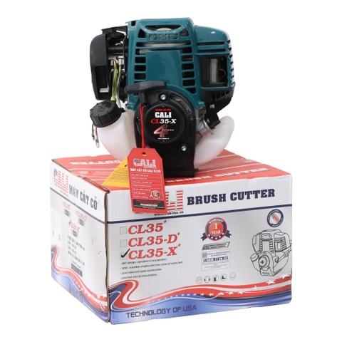 Máy cắt cỏ Cali CL35-X 1000W Xanh dương 4 thì (rời, chết)