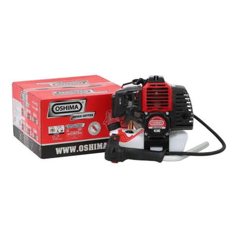 Máy cắt cỏ Oshima 430 1.25KW Đỏ-đen 2 thì (rời, chết)