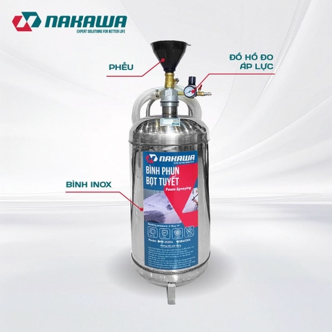 Bình phun bọt tuyết NAKAWA BB-40304