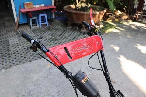 Máy xới đất Oshima XDX-R 7.0HP Đỏ 4 thì