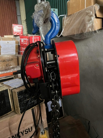 Pa lăng xích điện SANKYSU DHS10T 5m 6000kg