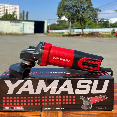 MÁY MÀI GÓC TAY NGẮN YAMASU YMS-03100G2 CÔNG SUẤT 750W (CÔNG TẮC ĐUÔI)