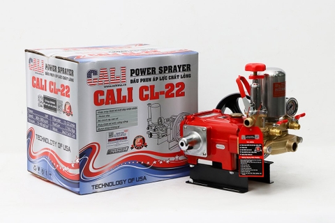 Đầu phun áp lực chất lỏng CALI CL-22 1.0HP Đỏ (hoạt động bằng sức kéo động cơ)