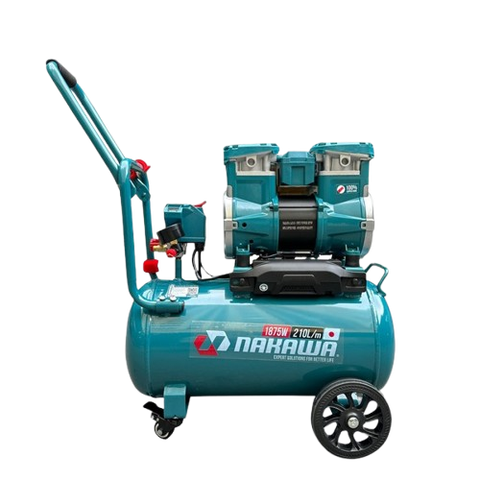 Máy nén khí không dầu, tốc nhanh, siêu êm Nakawa NK-BH2530PRO - 30 lít 1875W