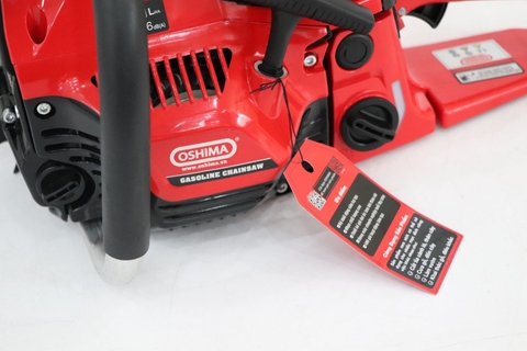 Cưa xích OSHIMA CX-5801 58cc Đỏ-đen