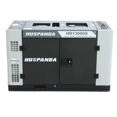 Máy Phát Điện Chạy Dầu 11Kw Huspanda HD13000S (Máy dầu giảm âm)