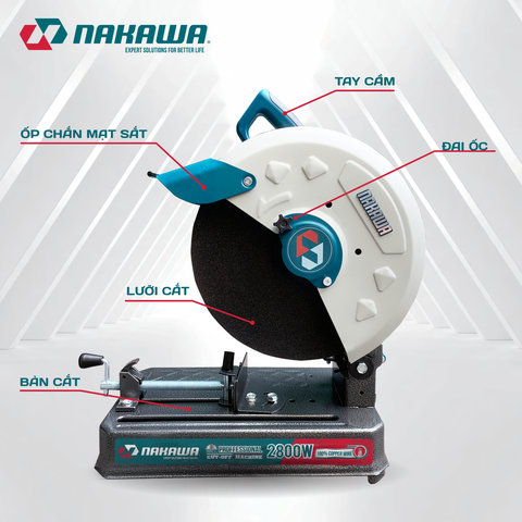 Máy cắt sắt NAKAWA NK-CM356 2800W