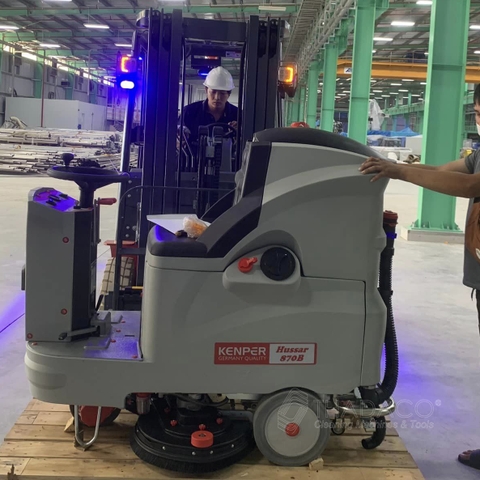 Máy chà sàn công nghiệp liên hợp Kenper HUSSAR 870B