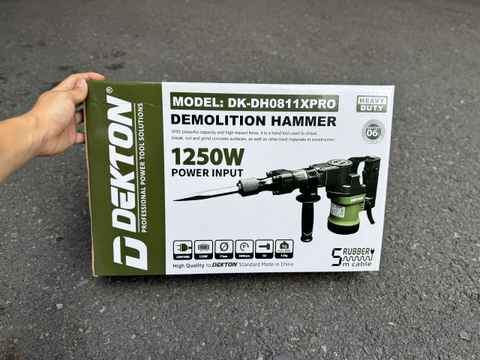 Máy đục bê tông 17mm Dekton DK-HD0811XPRO