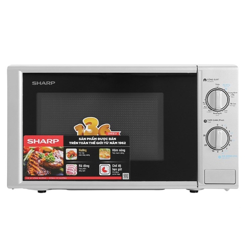 Lò vi sóng Sharp có nướng 20 lít R-G225VN-BK