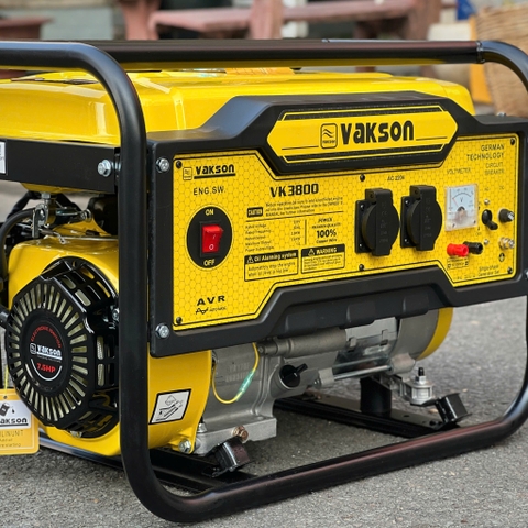 Máy phát điện chạy xăng 4.0KW VAKSON VK4800E Đề điện