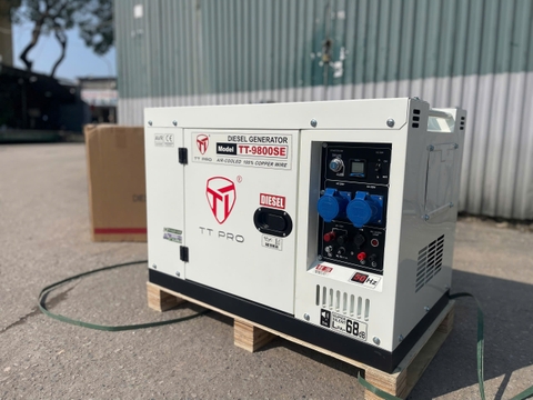 Máy phát điện chạy dầu 9KW TTPRO TT-9800SE 220V